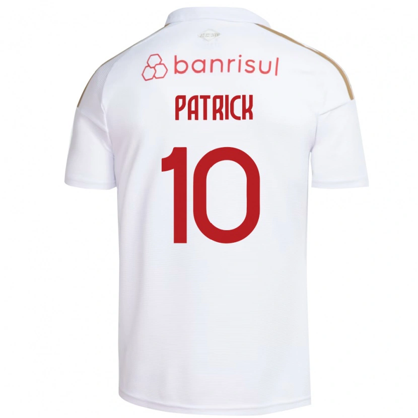 Danxen Homme Maillot Alan Patrick #10 Blanc Rouge Tenues Extérieur 2026/27 T-Shirt