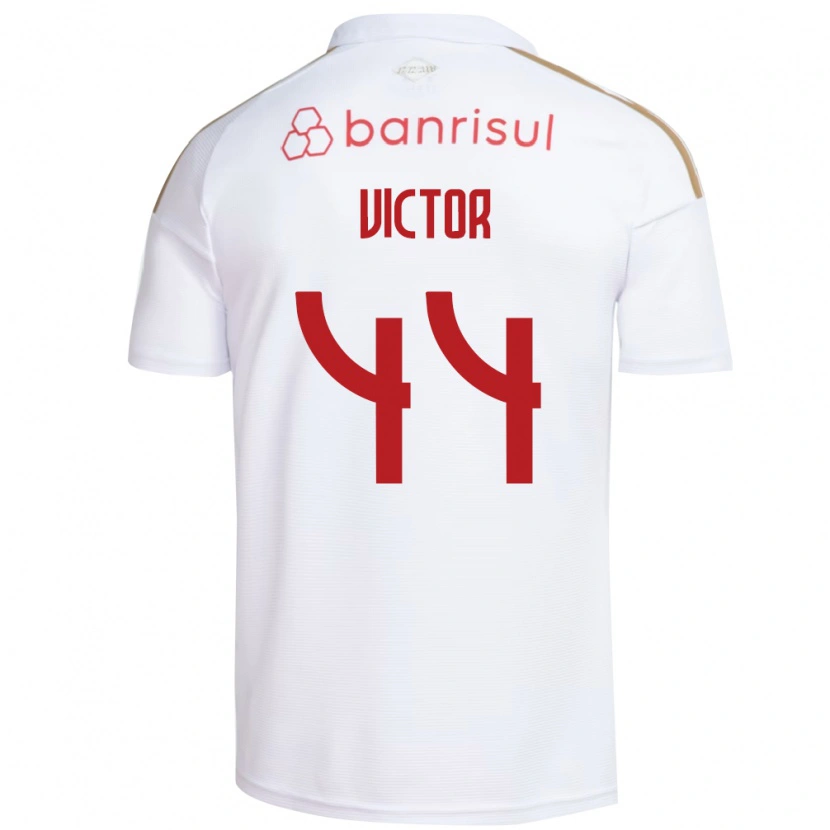 Danxen Homme Maillot João Victor #44 Blanc Rouge Tenues Extérieur 2026/27 T-Shirt