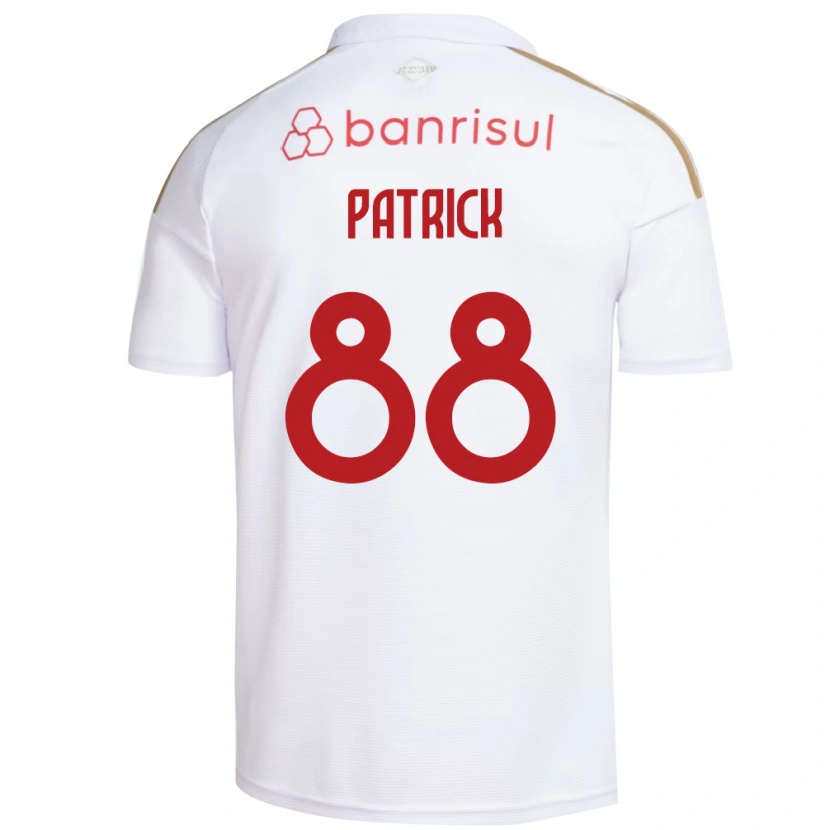Danxen Homme Maillot Patrick #88 Blanc Rouge Tenues Extérieur 2026/27 T-Shirt
