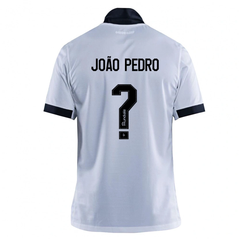 Danxen Homme Maillot João Mathias #0 Noir Blanc Tenues Extérieur 2026/27 T-Shirt