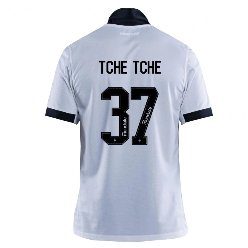 Danxen Homme Maillot Tche Tche #37 Noir Blanc Tenues Extérieur 2026/27 T-Shirt