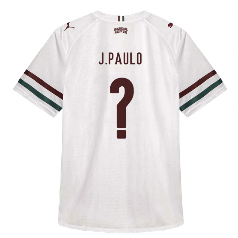 Danxen Homme Maillot João Paulo #0 Blanc Vert Bourgogne Tenues Extérieur 2026/27 T-Shirt