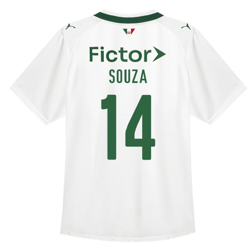 Danxen Homme Maillot Luiz Fernando #14 Vert Blanc Tenues Extérieur 2026/27 T-Shirt
