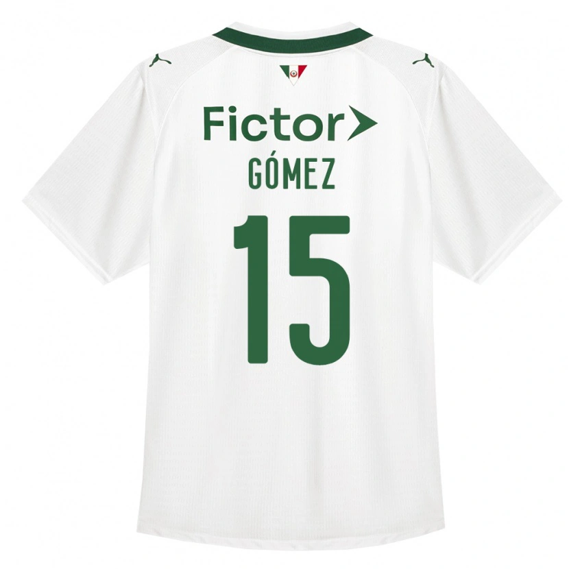 Danxen Homme Maillot Gustavo Gómez #15 Vert Blanc Tenues Extérieur 2026/27 T-Shirt