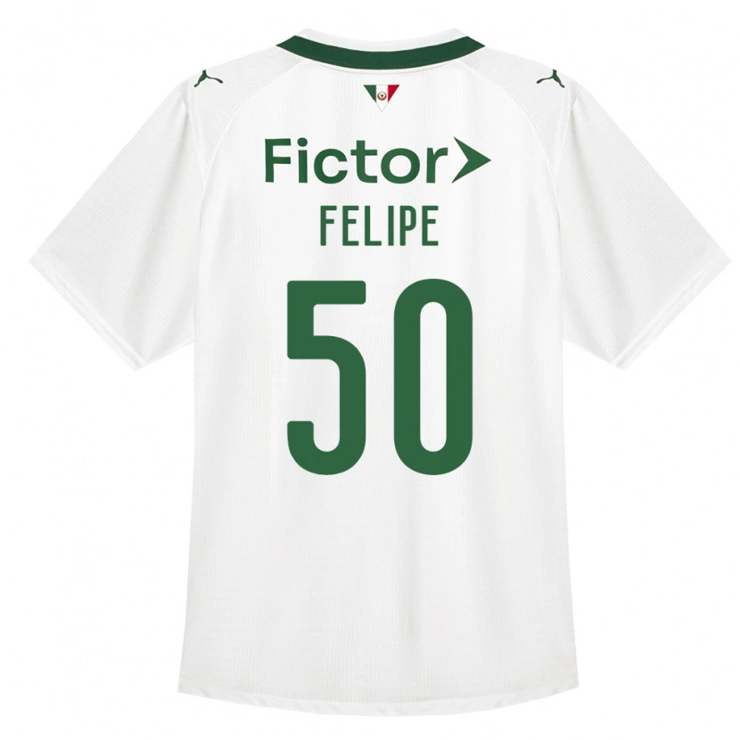 Danxen Homme Maillot Luis Pacheco #50 Vert Blanc Tenues Extérieur 2026/27 T-Shirt