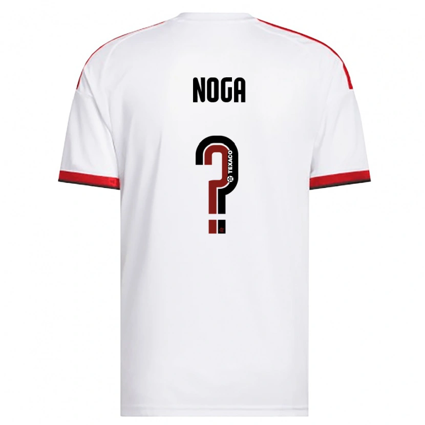 Danxen Homme Maillot Gabriel Noga #0 Blanc Rouge Noir Tenues Extérieur 2026/27 T-Shirt
