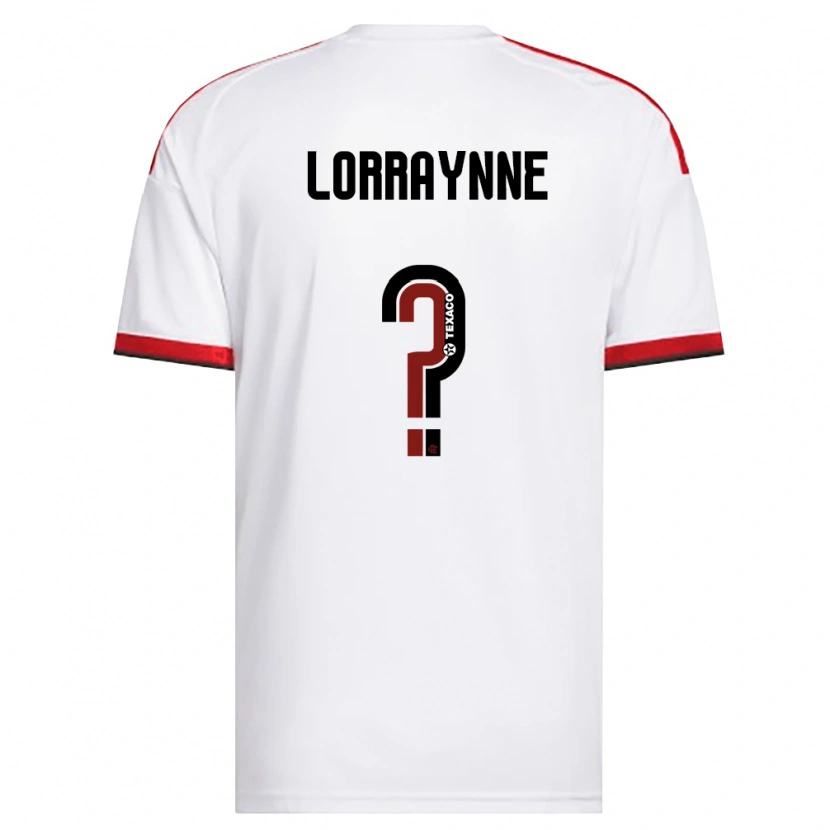 Danxen Homme Maillot Lorraynne #0 Blanc Rouge Noir Tenues Extérieur 2026/27 T-Shirt