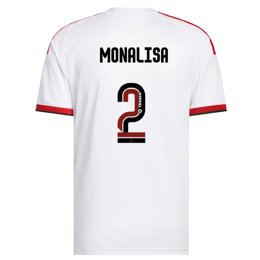 Danxen Homme Maillot Monalisa #2 Blanc Rouge Noir Tenues Extérieur 2026/27 T-Shirt