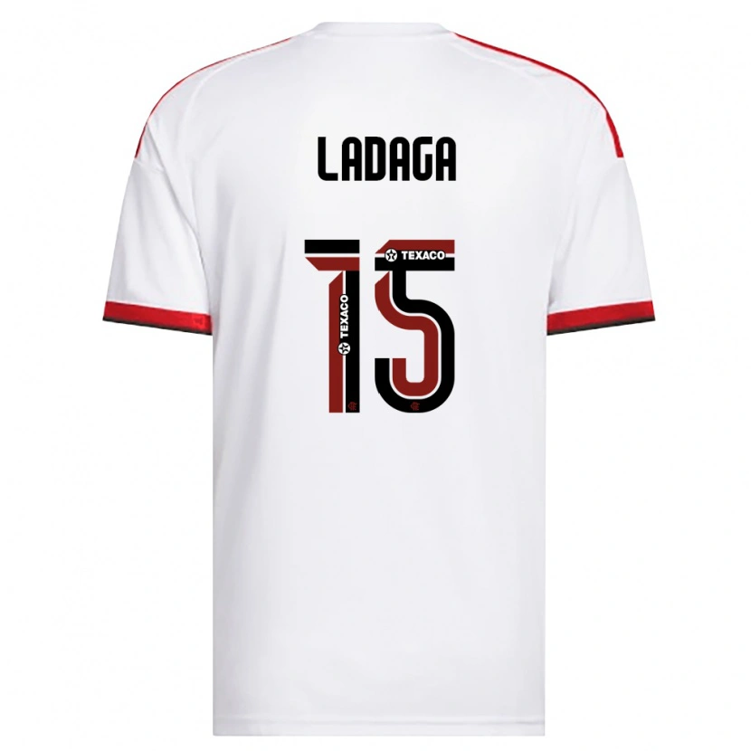 Danxen Homme Maillot Carol Ladaga #15 Blanc Rouge Noir Tenues Extérieur 2026/27 T-Shirt