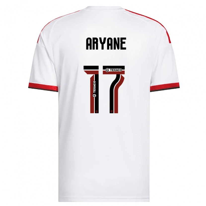 Danxen Homme Maillot Aryane #17 Blanc Rouge Noir Tenues Extérieur 2026/27 T-Shirt