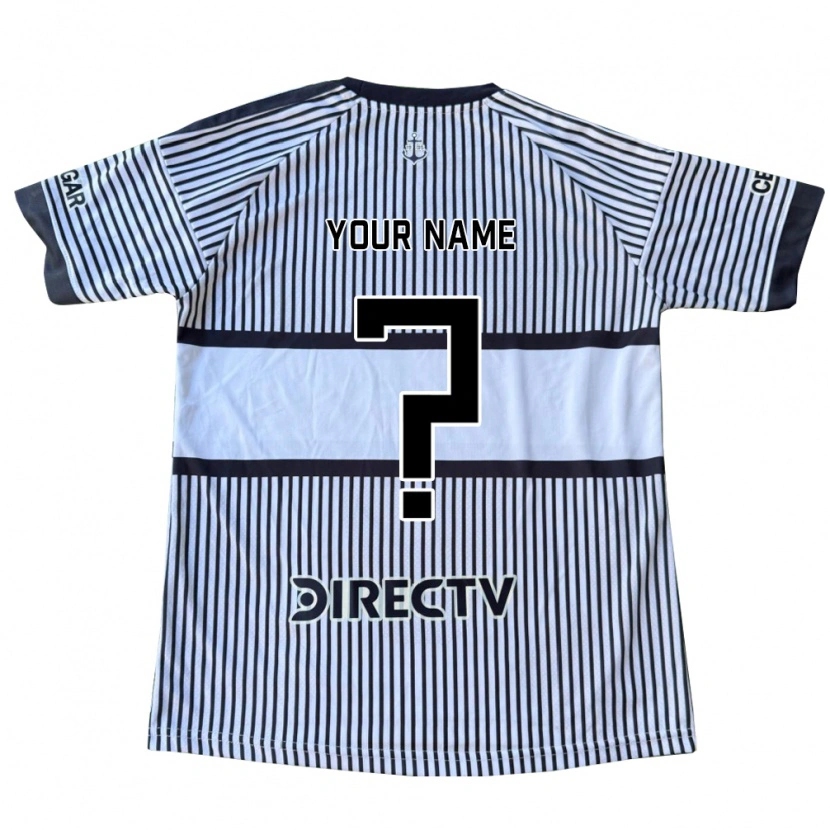 Danxen Homme Maillot Votre Nom #0 Blanc Noir Jaune Tenues Extérieur 2026/27 T-Shirt