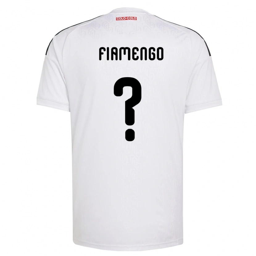 Danxen Femme Maillot Darko Fiamengo #0 Blanc Noir Tenues Domicile 2026/27 T-Shirt