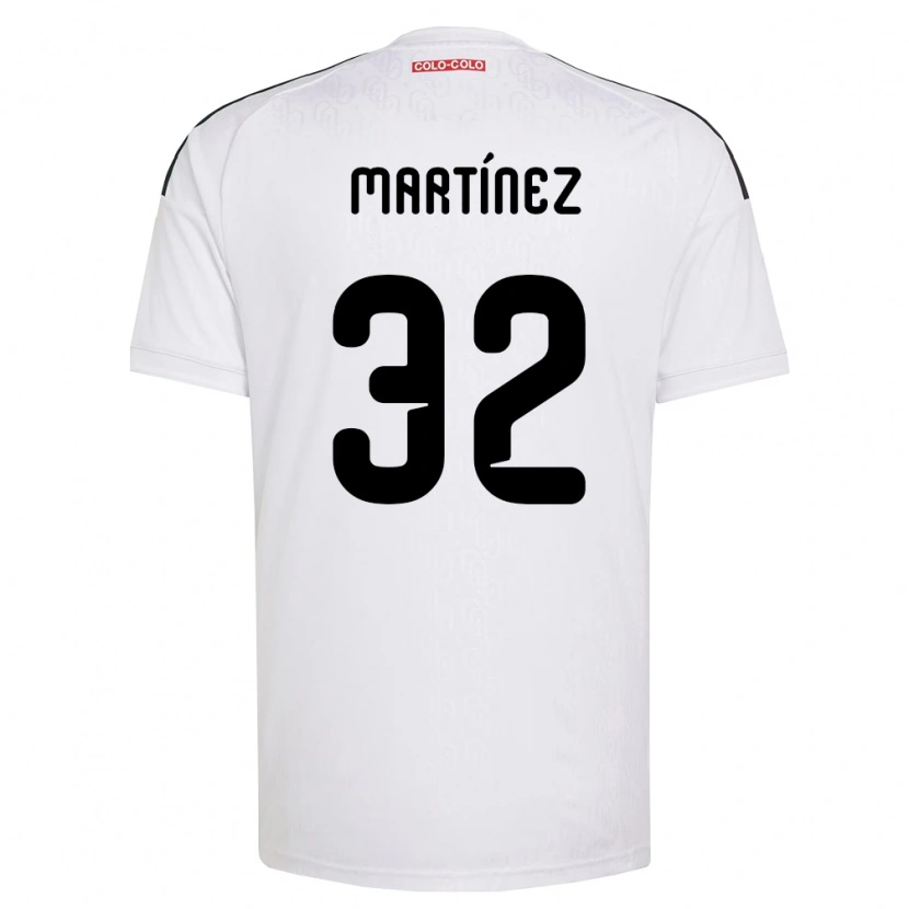 Danxen Femme Maillot Vicente Martínez #32 Blanc Noir Tenues Domicile 2026/27 T-Shirt