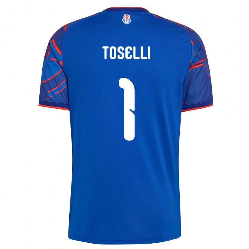 Danxen Femme Maillot Cristopher Toselli #1 Bleu Royal Rouge Tenues Domicile 2026/27 T-Shirt