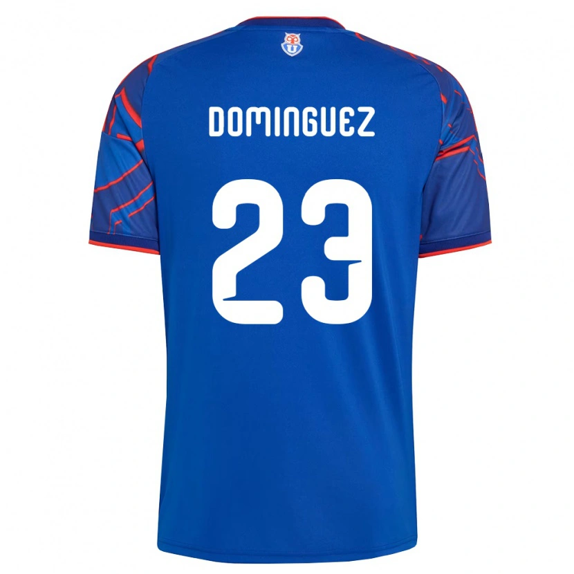 Danxen Femme Maillot Nery Dominguez #23 Bleu Royal Rouge Tenues Domicile 2026/27 T-Shirt
