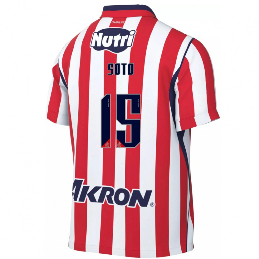 Danxen Femme Maillot Rubí Soto #15 Rouge Blanc Tenues Domicile 2026/27 T-Shirt