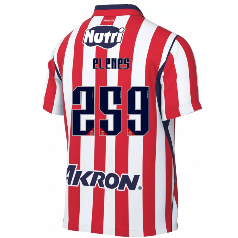 Danxen Femme Maillot José Elenes #259 Rouge Blanc Tenues Domicile 2026/27 T-Shirt