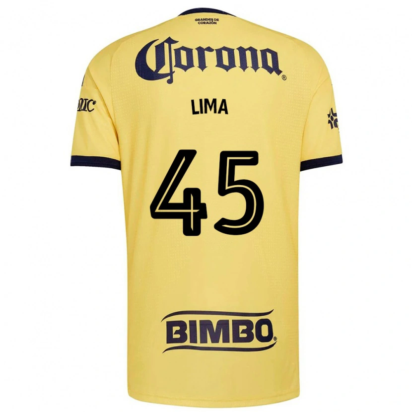 Danxen Femme Maillot Vinícius Moreira De Lima #45 Jaune Rouge Noir Tenues Domicile 2026/27 T-Shirt