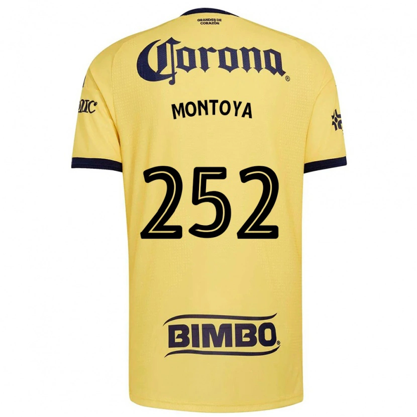 Danxen Femme Maillot Diego Montoya #252 Jaune Rouge Noir Tenues Domicile 2026/27 T-Shirt