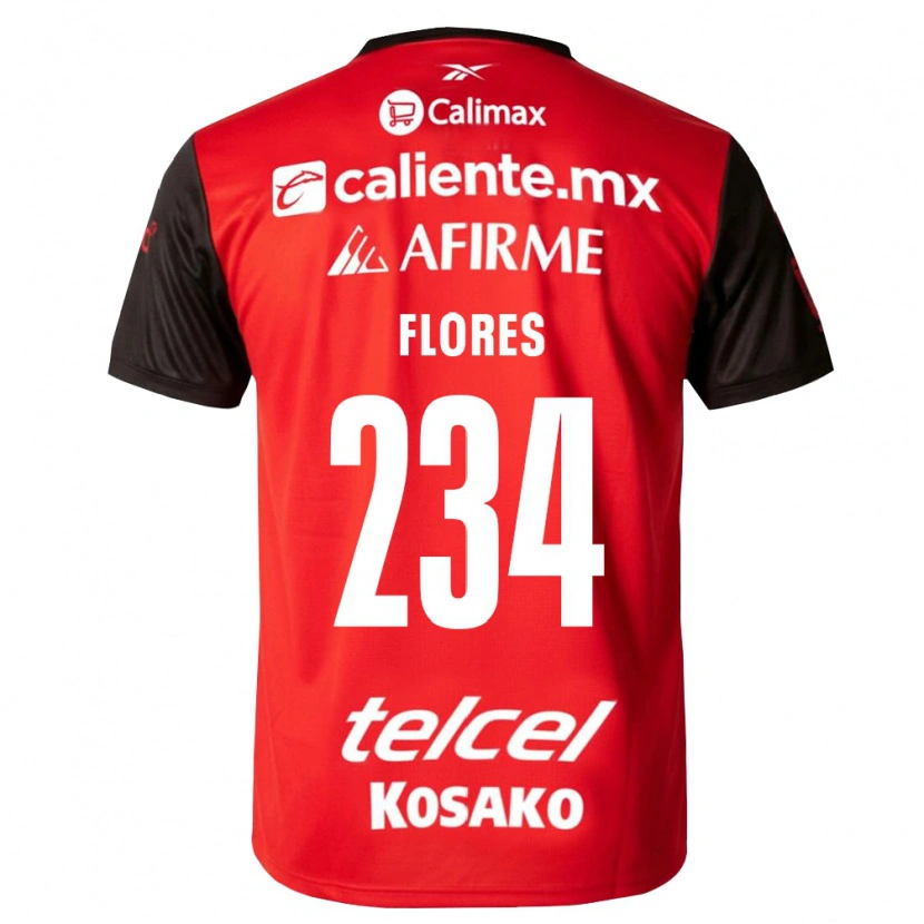 Danxen Femme Maillot Arath Flores #234 Noir Rouge Tenues Domicile 2026/27 T-Shirt