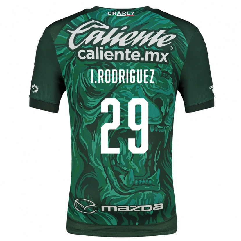 Danxen Femme Maillot José Rodríguez #29 Vert Noir Tenues Domicile 2026/27 T-Shirt