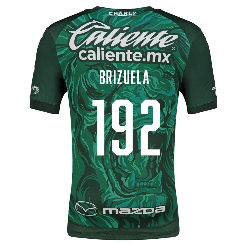 Danxen Femme Maillot Juan Brizuela #192 Vert Noir Tenues Domicile 2026/27 T-Shirt