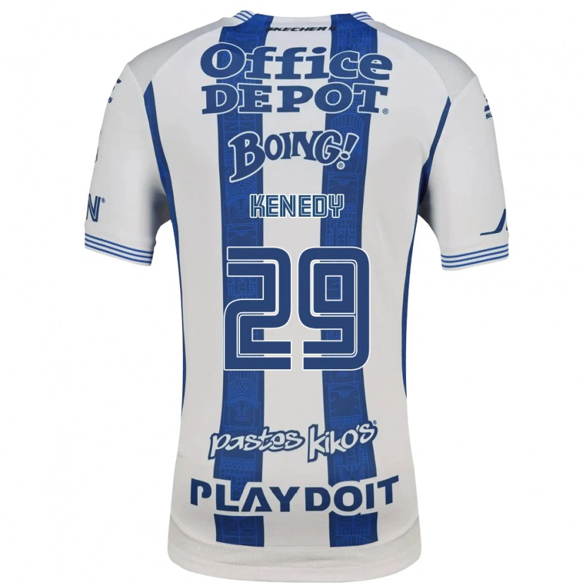 Danxen Femme Maillot Robert Kenedy Nunes Do #29 Blanc Bleu Marine Tenues Domicile 2026/27 T-Shirt