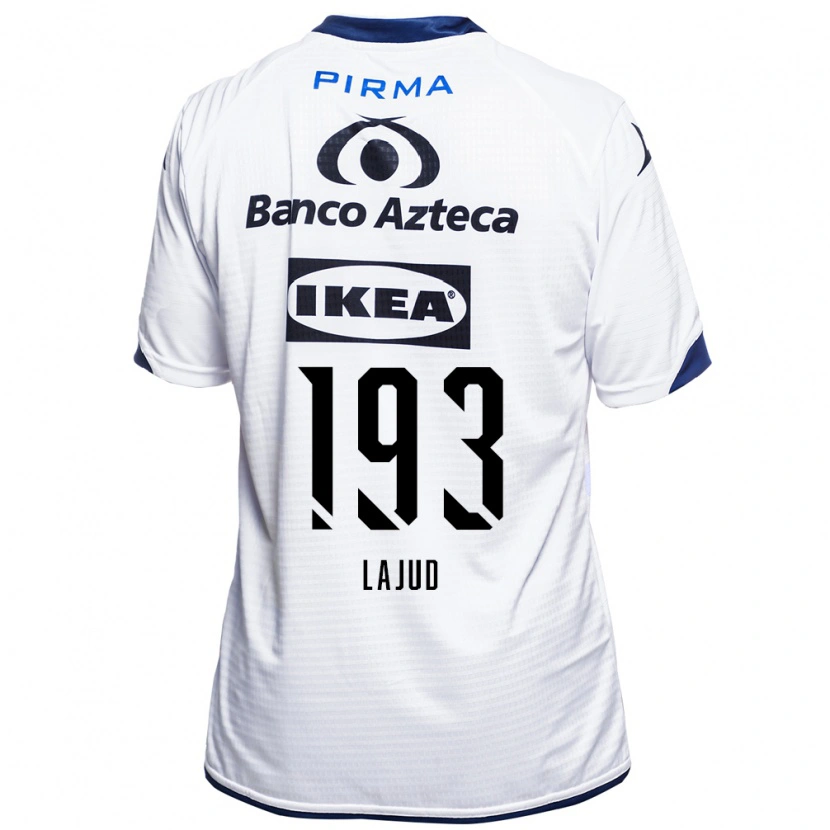 Danxen Femme Maillot Rodrigo Lajud #193 Blanc Noir Bleu Tenues Domicile 2026/27 T-Shirt