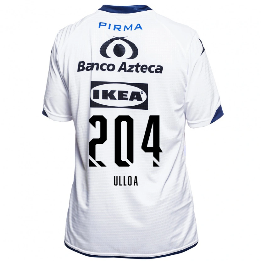 Danxen Femme Maillot Santiago Ulloa #204 Blanc Noir Bleu Tenues Domicile 2026/27 T-Shirt