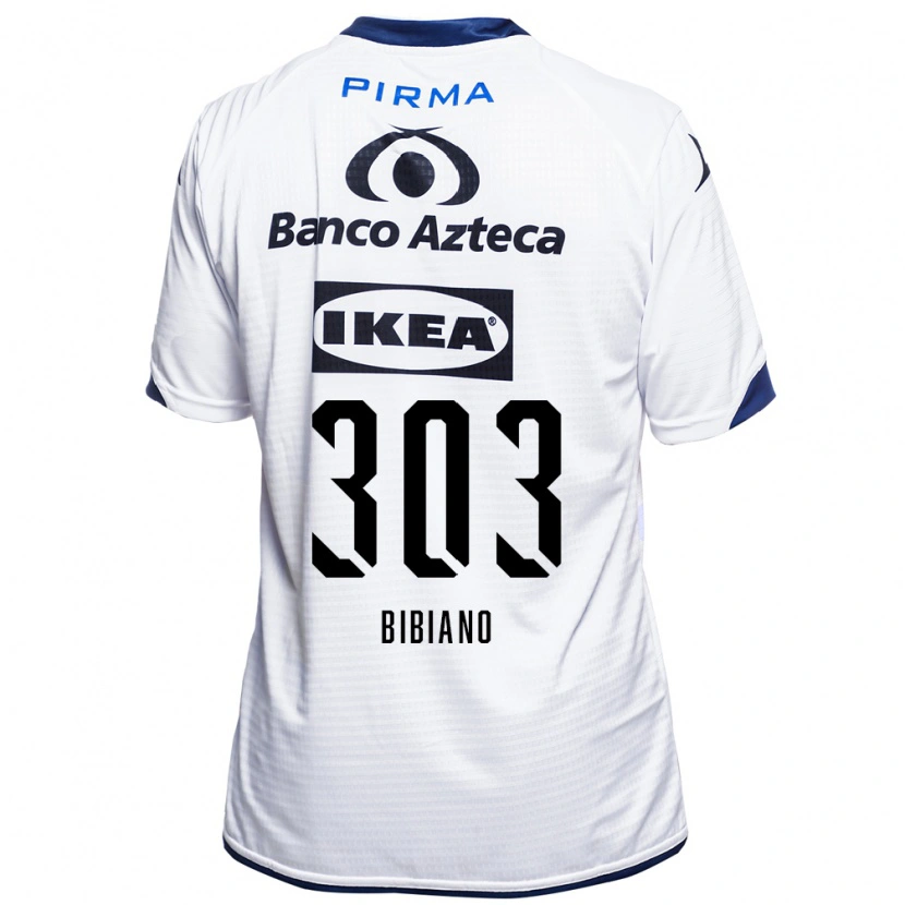 Danxen Femme Maillot Christiano Bibiano #303 Blanc Noir Bleu Tenues Domicile 2026/27 T-Shirt