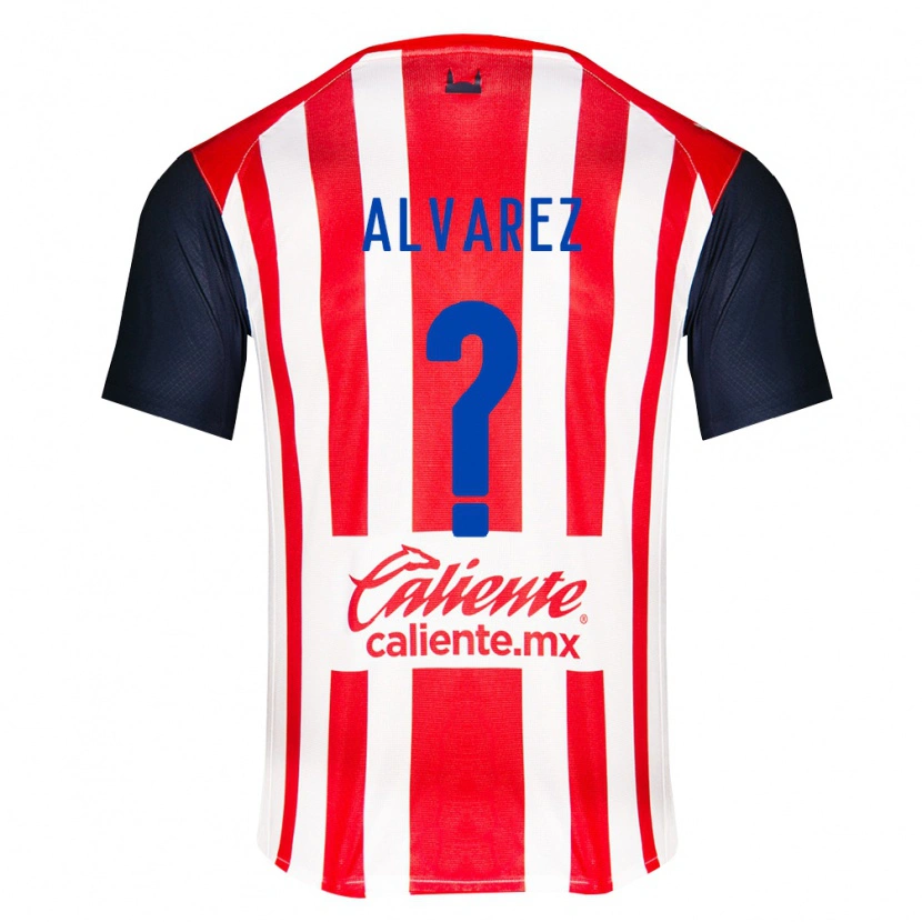 Danxen Femme Maillot Sergio Álvarez #0 Rouge Noir Blanc Tenues Domicile 2026/27 T-Shirt