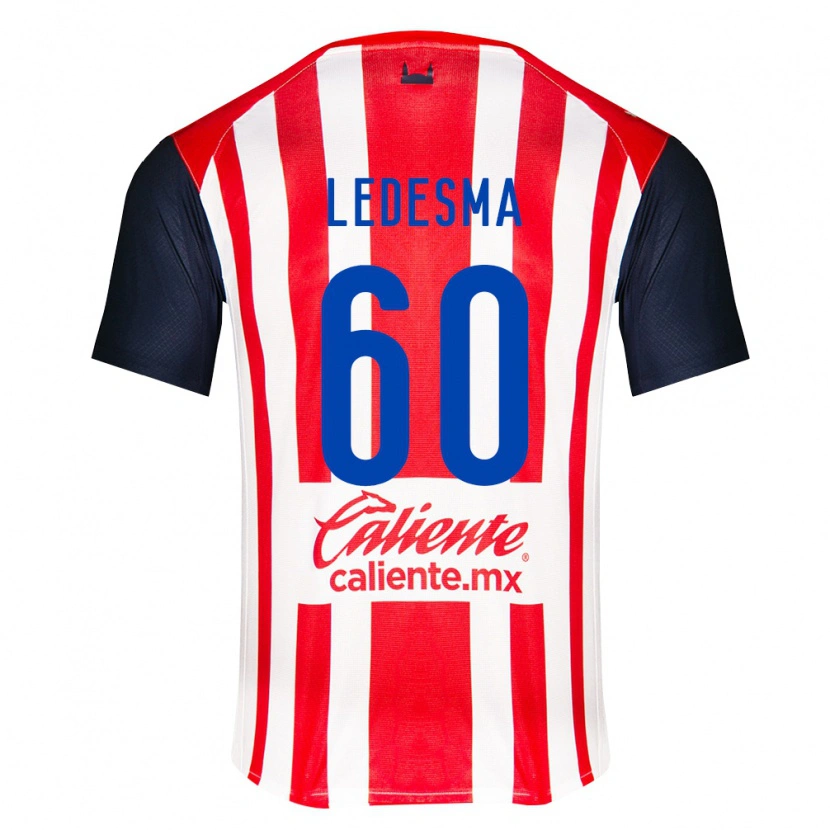 Danxen Femme Maillot Luis Ledesma #60 Rouge Noir Blanc Tenues Domicile 2026/27 T-Shirt