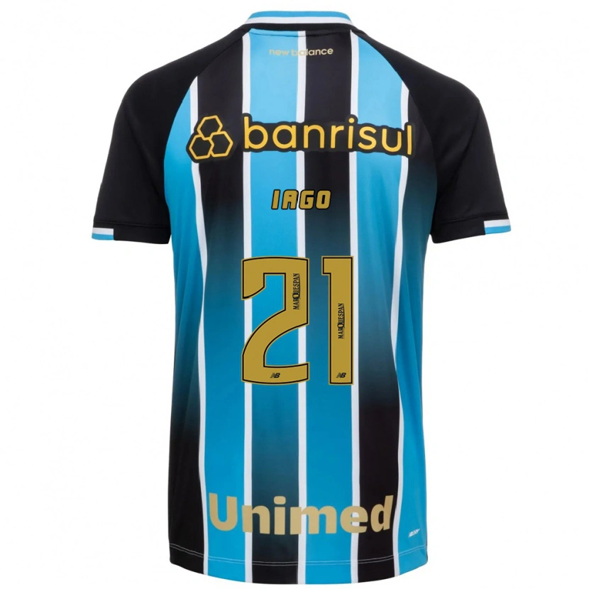Danxen Femme Maillot Iago Menezes Valeije #21 Bleu Marron Noir Tenues Domicile 2026/27 T-Shirt