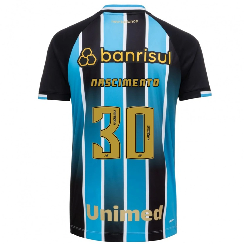 Danxen Femme Maillot Matheus Nascimento #30 Bleu Marron Noir Tenues Domicile 2026/27 T-Shirt