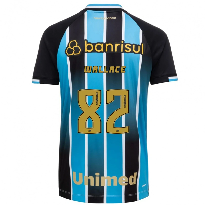 Danxen Femme Maillot Wallace Gomes Da Silva Dos Santos #82 Bleu Marron Noir Tenues Domicile 2026/27 T-Shirt