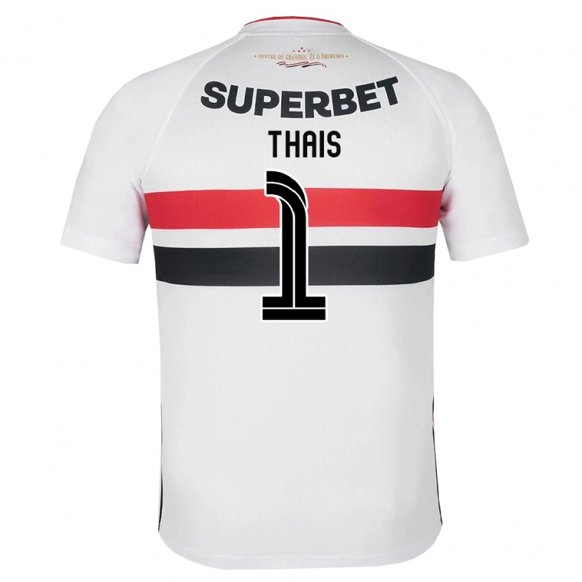 Danxen Femme Maillot Thais #1 Blanc Rouge Noir Tenues Domicile 2026/27 T-Shirt