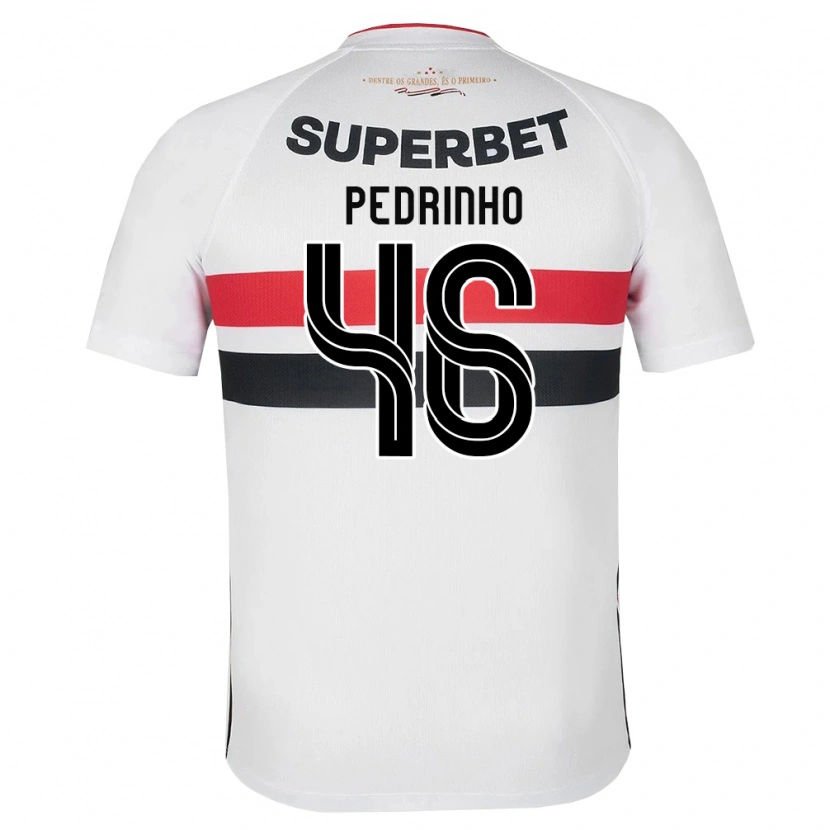 Danxen Femme Maillot Pedro Ferreira #46 Blanc Rouge Noir Tenues Domicile 2026/27 T-Shirt