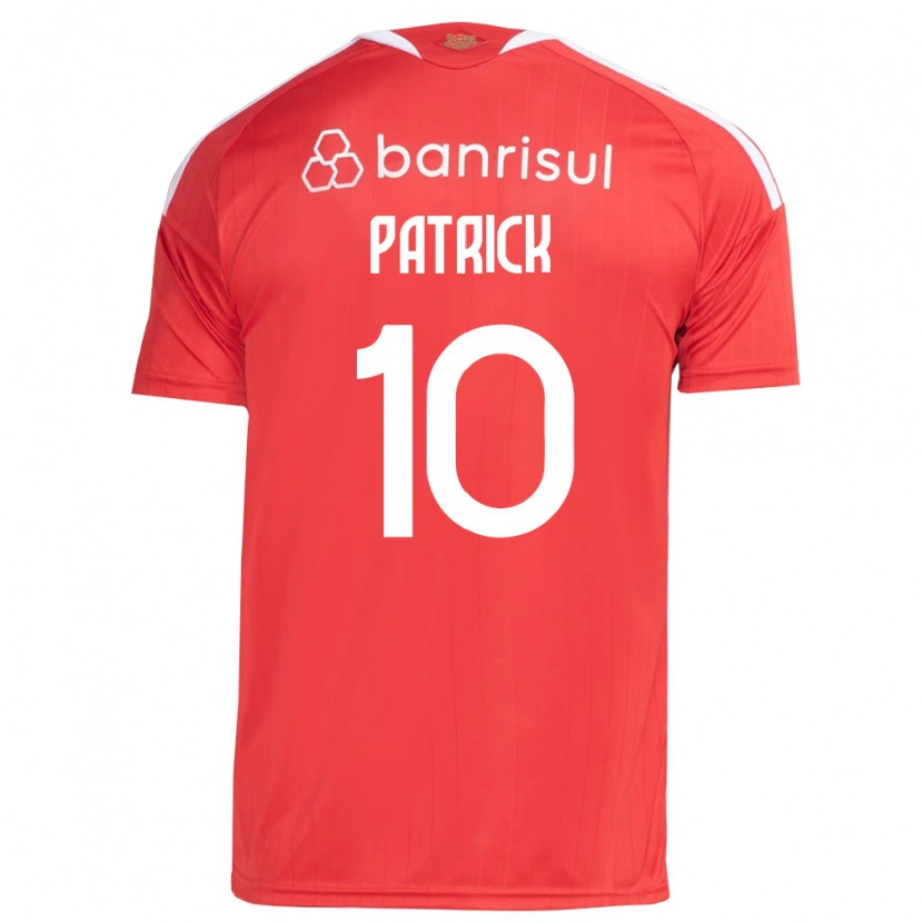 Danxen Femme Maillot Alan Patrick #10 Rouge Blanc Tenues Domicile 2026/27 T-Shirt
