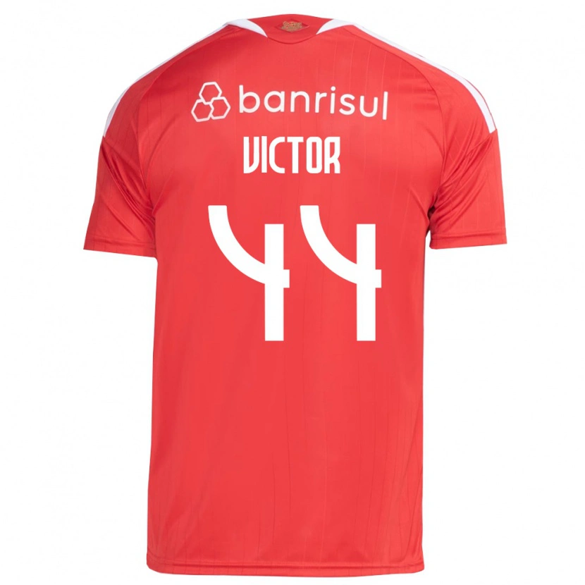 Danxen Femme Maillot João Victor #44 Rouge Blanc Tenues Domicile 2026/27 T-Shirt