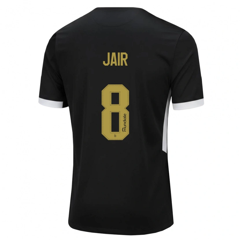 Danxen Femme Maillot Jair #8 Noir Blanc Jaune Tenues Domicile 2026/27 T-Shirt