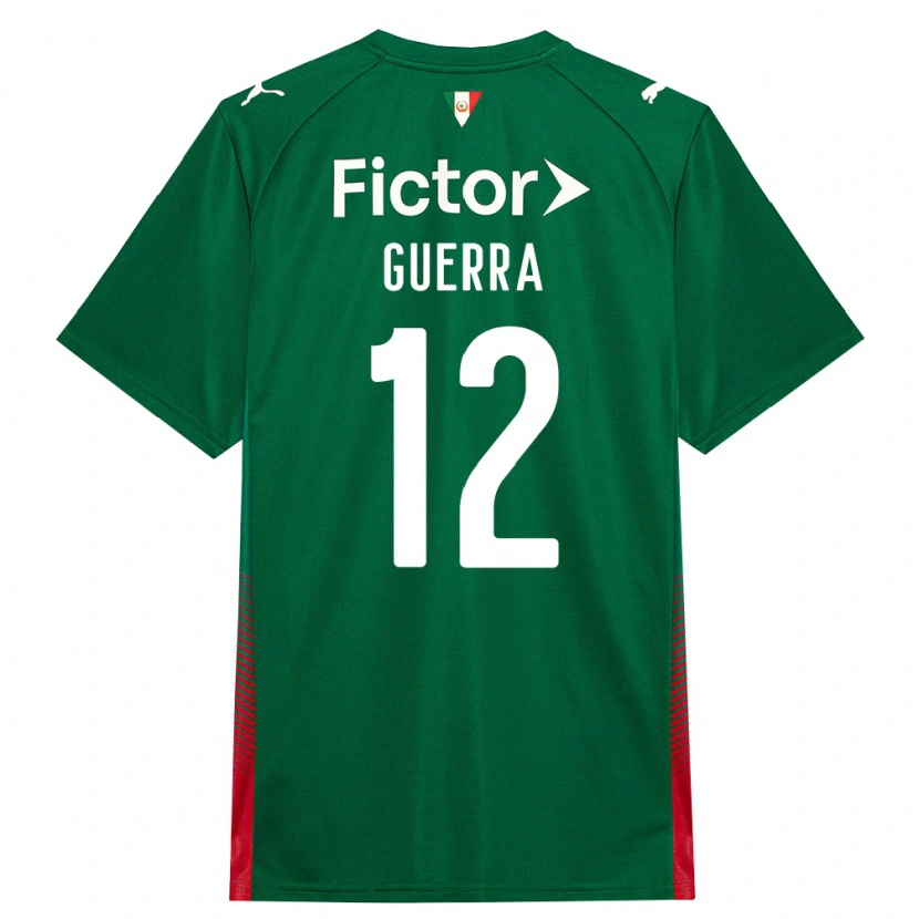 Danxen Femme Maillot Heitor Guerra #12 Vert Rouge Blanc Tenues Domicile 2026/27 T-Shirt