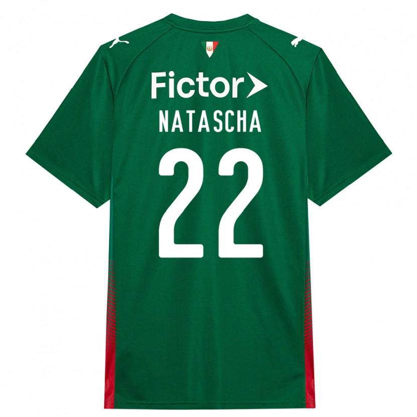 Danxen Femme Maillot Natascha #22 Vert Rouge Blanc Tenues Domicile 2026/27 T-Shirt