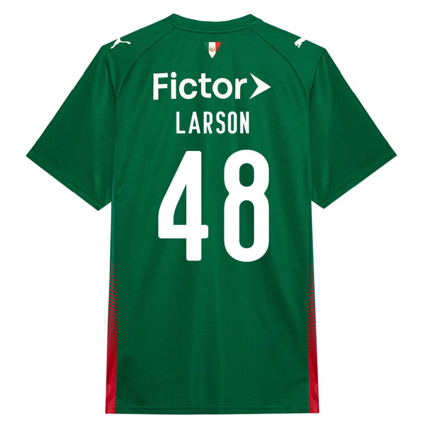 Danxen Femme Maillot Larson Torna Ferreira Dos Santos #48 Vert Rouge Blanc Tenues Domicile 2026/27 T-Shirt