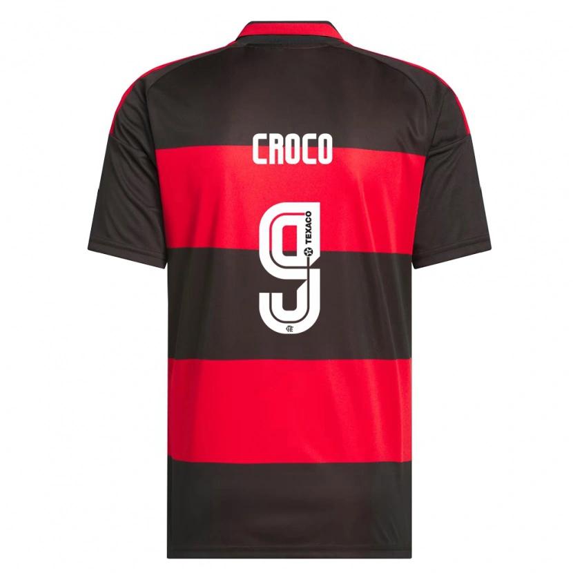 Danxen Femme Maillot Gabi Croco #9 Rouge Noir Blanc Tenues Domicile 2026/27 T-Shirt