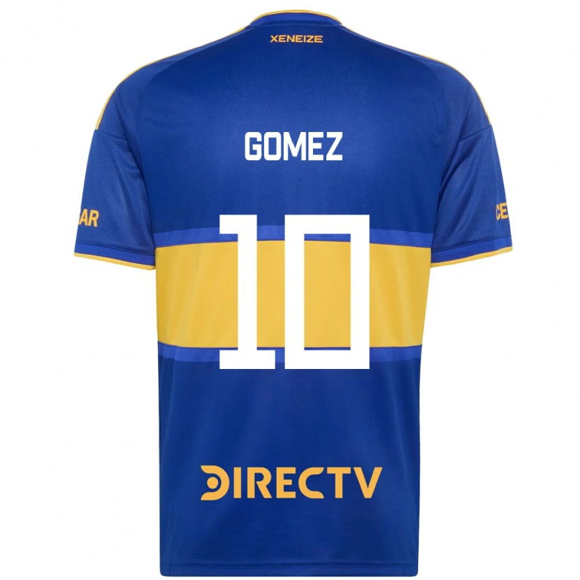 Danxen Femme Maillot Camila Gomez Ares #10 Bleu Royal Jaune Tenues Domicile 2026/27 T-Shirt