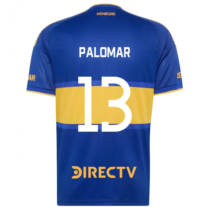 Danxen Femme Maillot Estefania Palomar #13 Bleu Royal Jaune Tenues Domicile 2026/27 T-Shirt