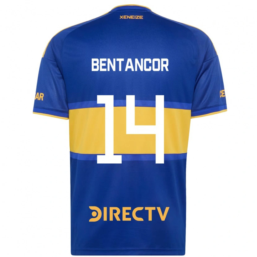 Danxen Femme Maillot Thomás Bentancor #14 Bleu Royal Jaune Tenues Domicile 2026/27 T-Shirt