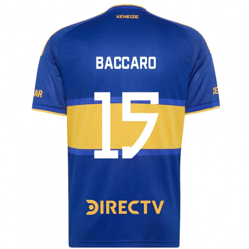 Danxen Femme Maillot Camila Baccaro #15 Bleu Royal Jaune Tenues Domicile 2026/27 T-Shirt
