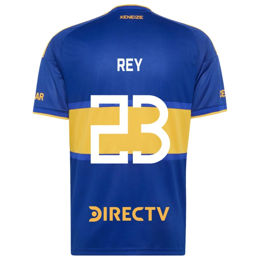 Danxen Femme Maillot Camilo Rey Domenech #23 Bleu Royal Jaune Tenues Domicile 2026/27 T-Shirt