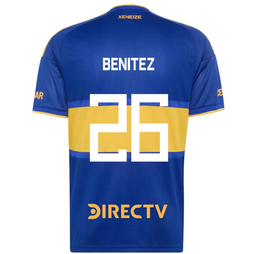 Danxen Femme Maillot Lorena Benitez #26 Bleu Royal Jaune Tenues Domicile 2026/27 T-Shirt